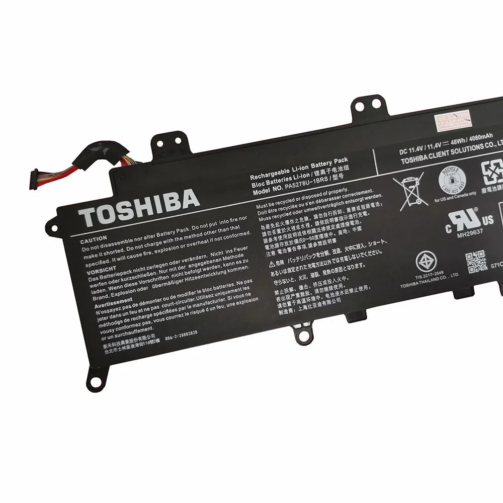 PA5278U-1BRS Compatible Toshiba Portege X30-D-119, Tecra X40-E-171, Portege X30-F-12R Laptop Battery - Image 4