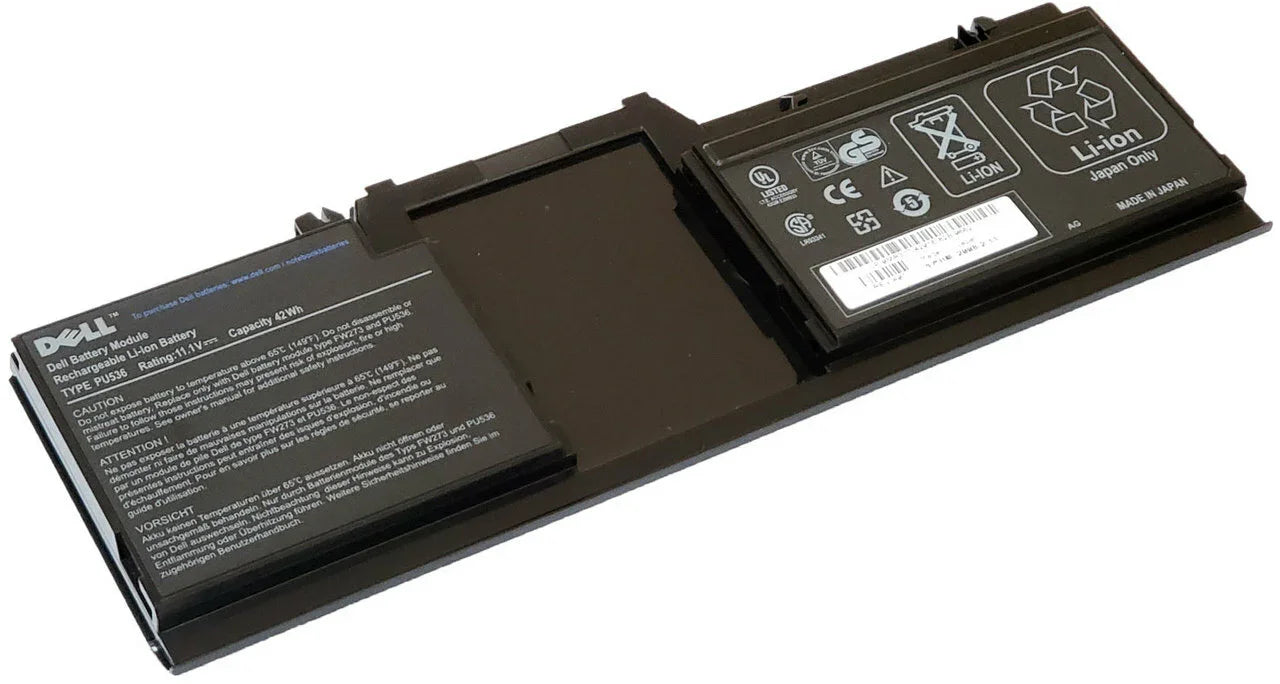 Compatible Dell Latitude XT2 XFR Tablet PC, PU536, 312-0650, J927H Laptop Battery