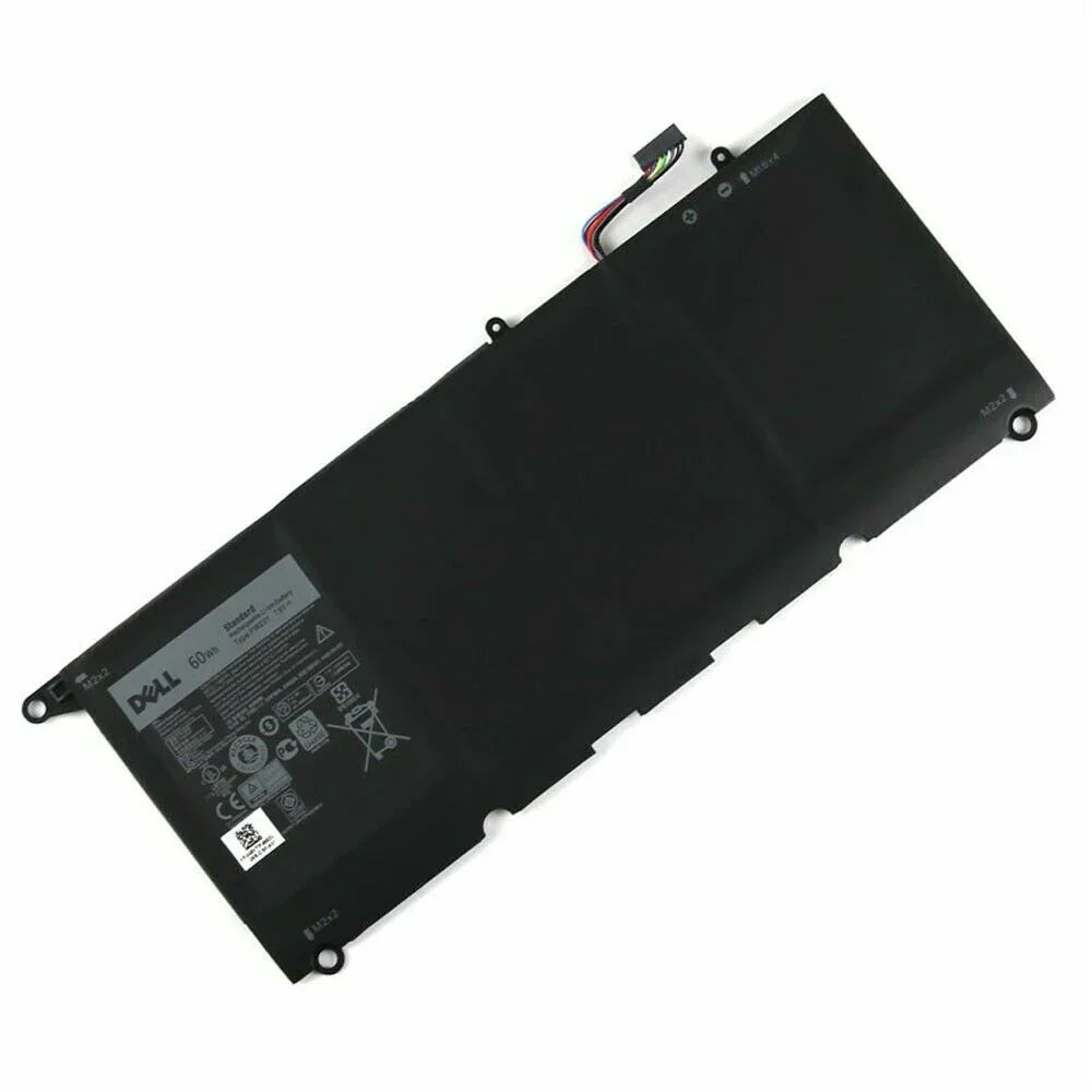 7.6V 7890mAh 60Wh Compatible PW23Y RNP72 TP1GT Dell XPS 13 9360 13-9360-D1605G 0RNP72 0TP1GT Tablet Laptop Battery