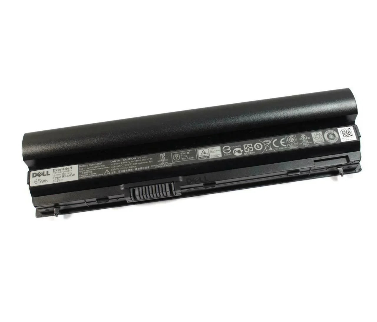 Compatible RFJMW Dell Latitude E5220, E6120, E6220, E6230, E6320, E6330, E6430s 6-Cells 65Wh, Extended Rechargeable Li-on Battery Type RFJMW-1
