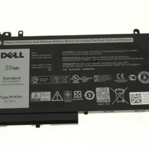 Compatible 11.1V 38Wh RYXXH Dell Latitude E5450 Latitude E5550 Latitude 12 5000 Latitude 12 E5250 Laptop Battery