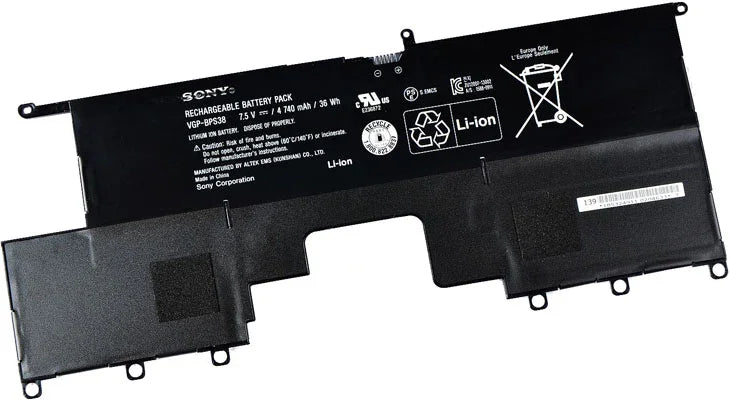 7.5V 4690mAh 36wh Compatible VGP-BPSE38 Sony Svp13 Pro13 Pro11 Ultrabook Vgp-bpse38 P13218 P13219 Laptop Battery