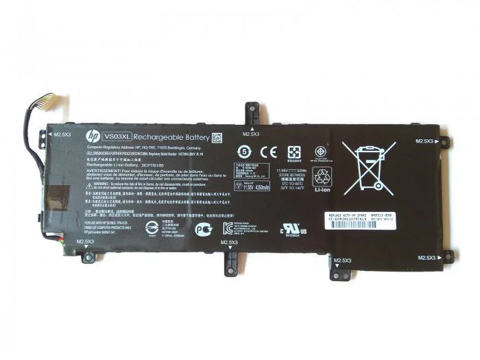 Compatible HP Envy 15- AS109TU 15-AS014WM 15-AS Series Notebook 11.55V 52Wh 4350mAh 6-Cells VS03XL Laptop Battery - Image 2