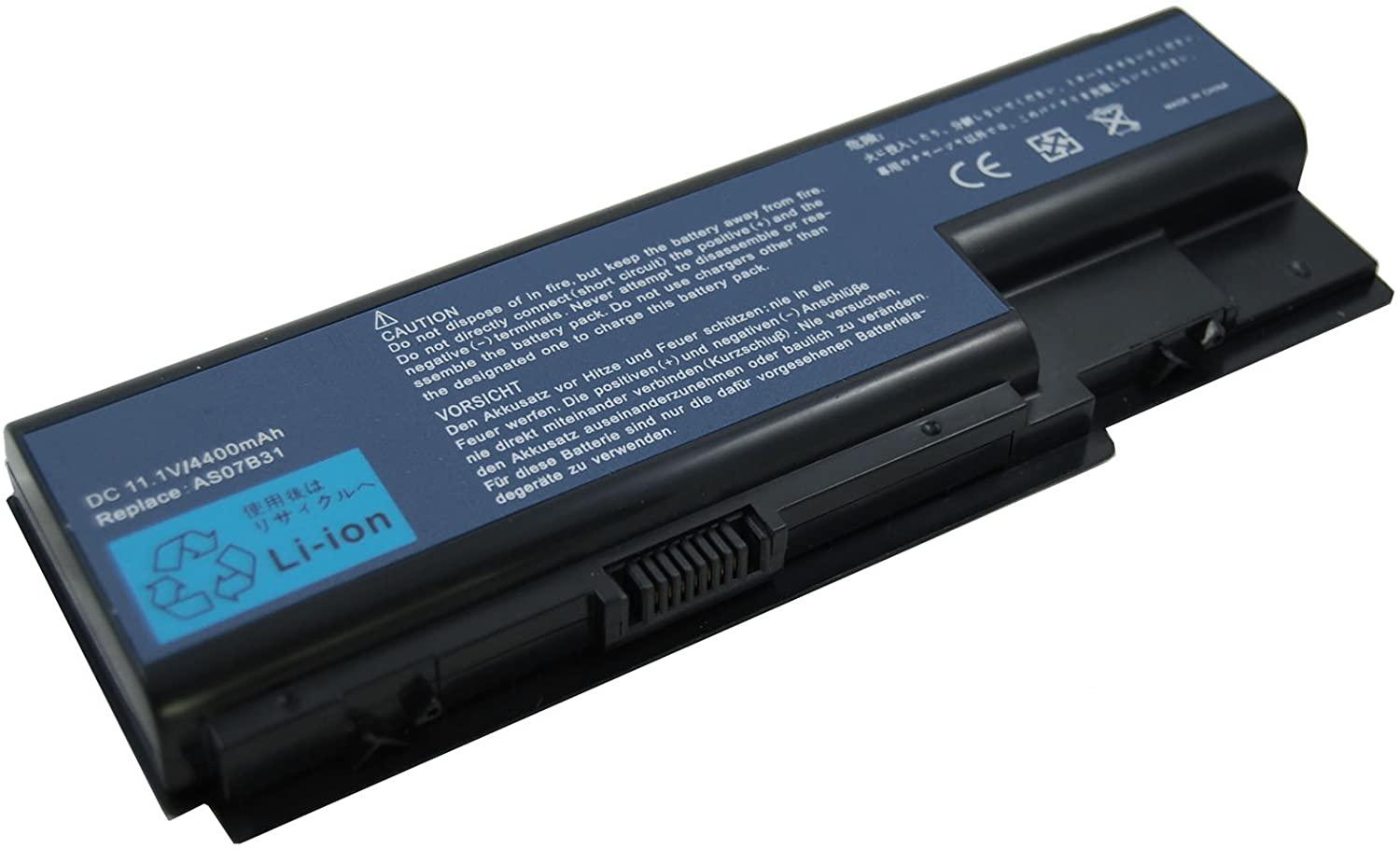 Acer Aspire 5710, 5720, 5920, 5739G Series, Aspire 7520, AS07B31 Replacement Laptop Battery