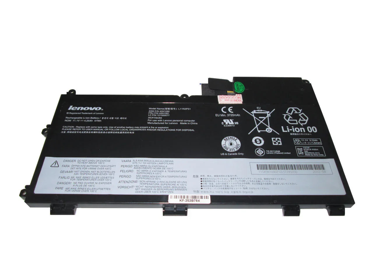Compatible Lenovo ThinkPad T430U 45N1090 L11S3P51 Laptop Battery