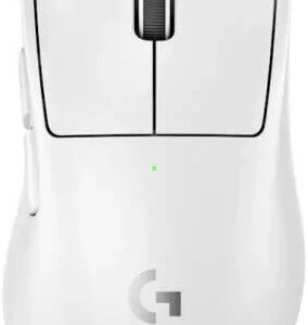 Logitech PRO X SUPERLIGHT 2 DEX LIGHTSPEED Wireless Gaming Mouse, Hero Sensor 2, 44000 DPI, Up To 8 kHz Polling Rate, Responsive Optical Precision, Up To 95 Hours Battery, White
