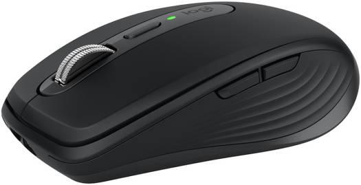 Logitech MX Anywhere 3 Wireless Mouse, 2.4GHz & Bluetooth, 4000 dpi Darkfield Sensor, MagSpeed Scroll Wheel, Unifying Receiver, 70-Day Battery Life, Multi-Platform Compatible, Graphite | 910-005988 - Image 3