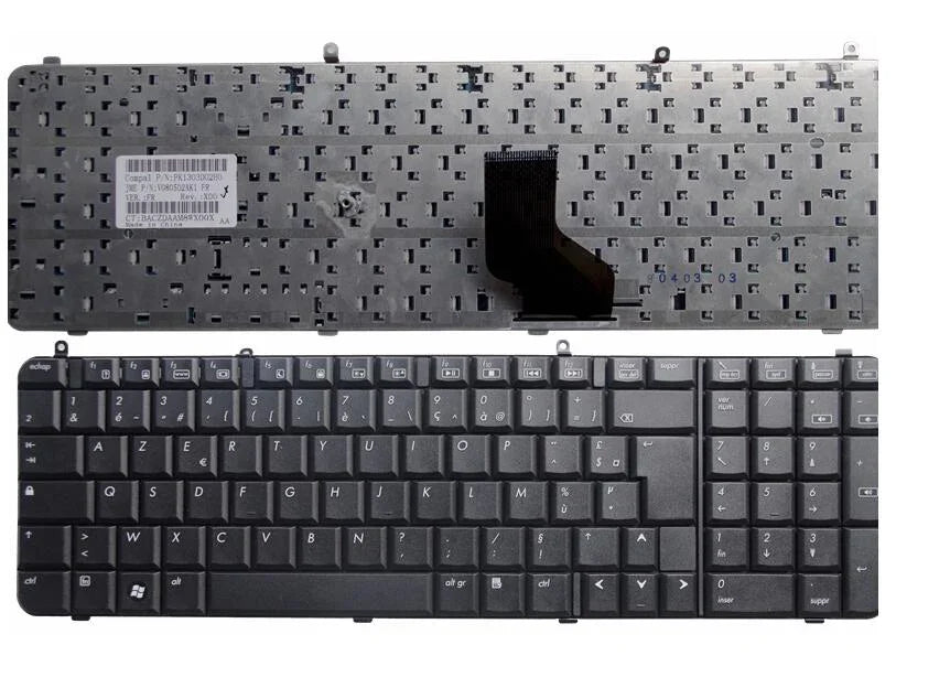 Hp - A900 Black Laptop Keyboard Replacement