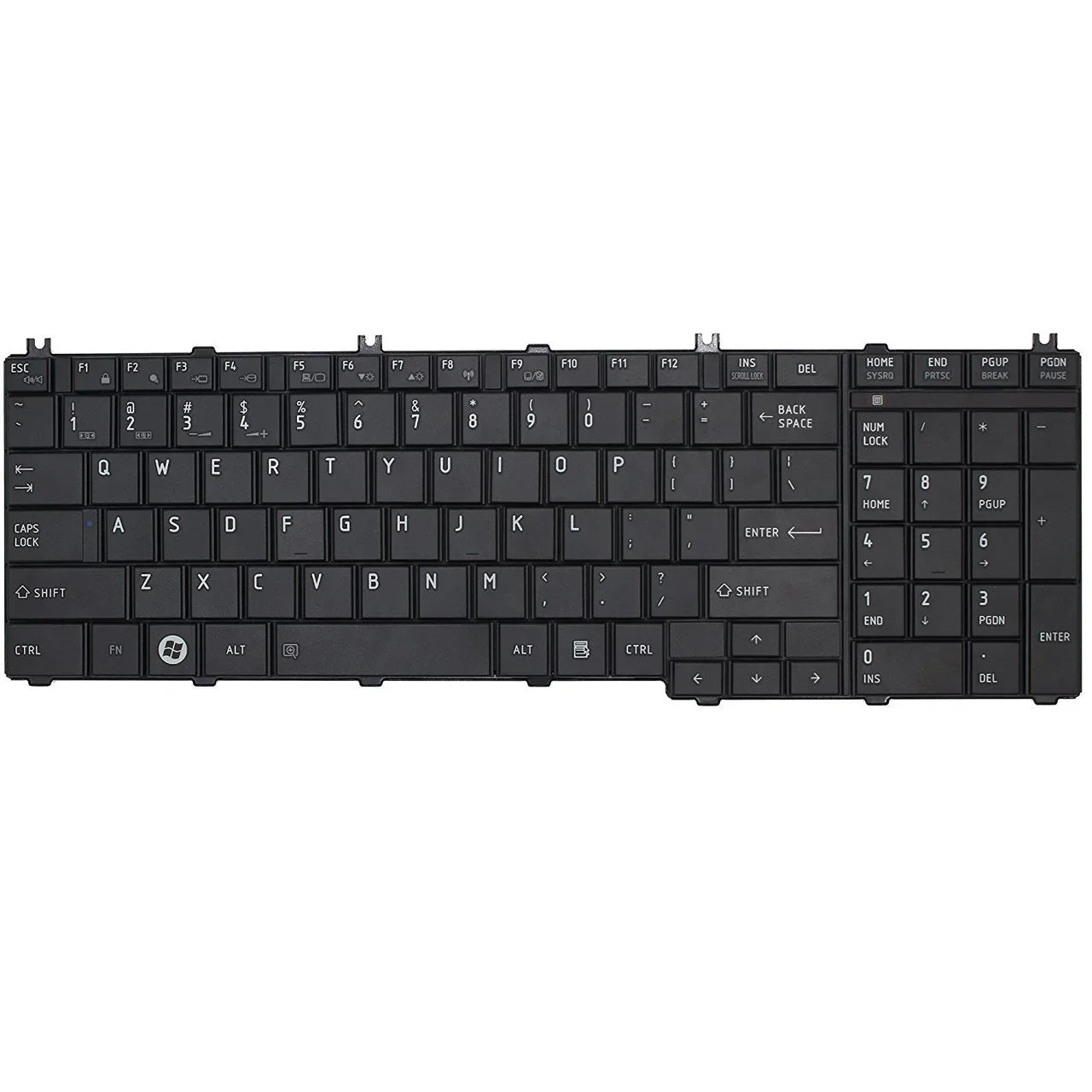 C660 - C650 - L655 - L665 /V114326Ck1 Black Replacement Laptop Keyboard