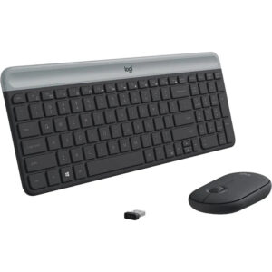 Logitech MK470 Slim Wireless Combo - Graphite