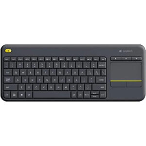 Logitech Wireless Touch Keyboard K400 PLUS Radio Transfer, PC/Mac, Keyboard