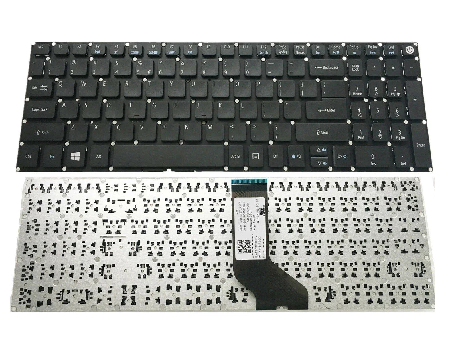 Acer Aspire N16C1 N16C2 N16Q2 N16Q3 N16Q5 Keyboard For Laptop