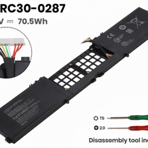Compatible Laptop battery for Razer Blade RC30-0287 Razer Blade Pro 17 2019 2020 RZ09-0287 / 15.4V 4583mAh