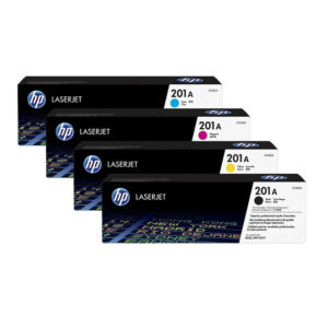 HP 201A Toner Set (CF400A, CF401A, CF402A, CF403A) - Black/ Yellow/ Cyan/ Magenta